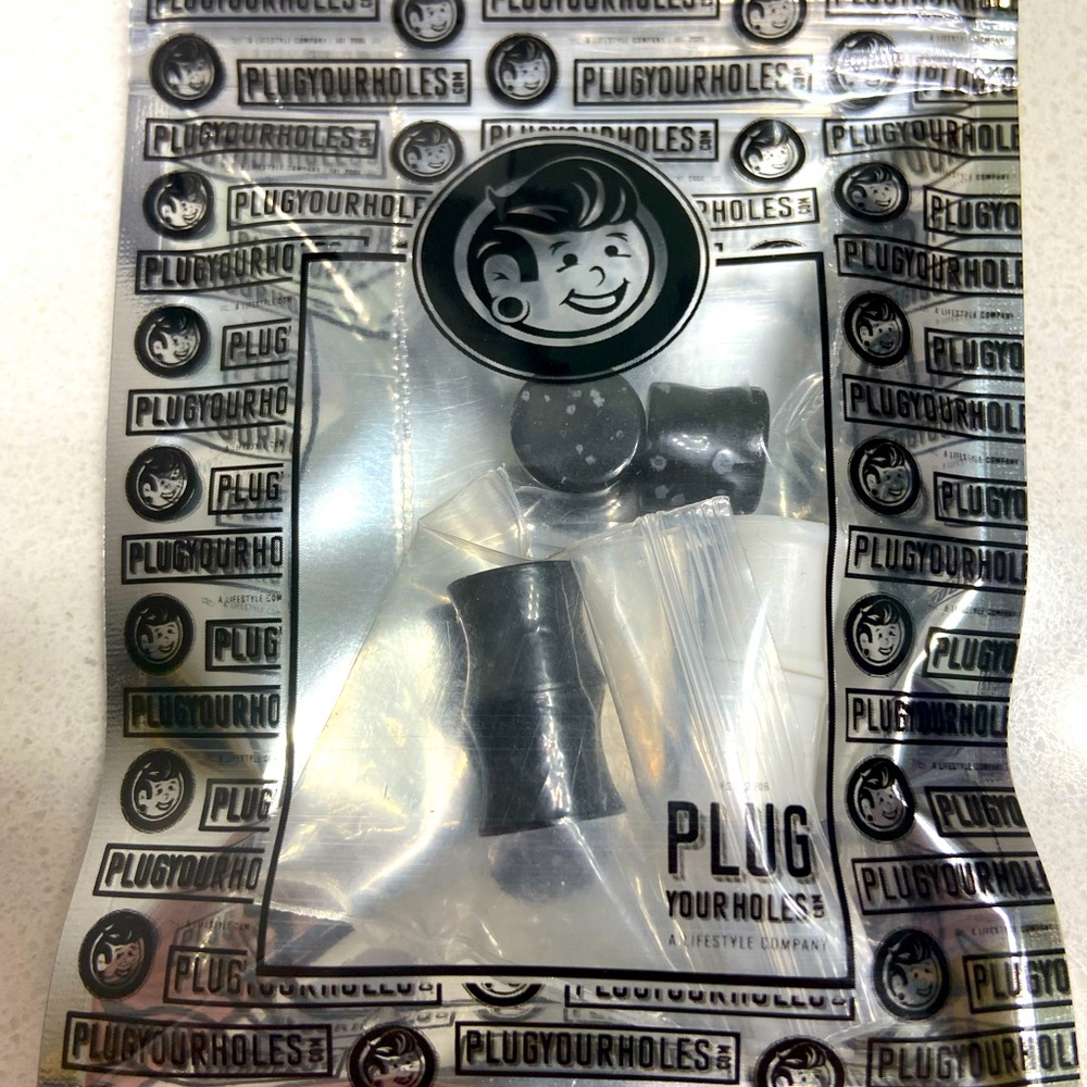 Plug Your Holes Pack of 3 00g/10mm Gauges for ears